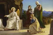 Ludwig Ferdinand Schnorr von Carolsfeld Three Marys at the Tomb of Christ oil